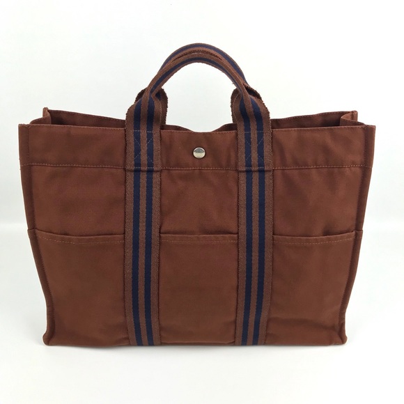 Hermes Handbags - {Hermès} Fourre Tout GM Unisex Canvas Tote Bag